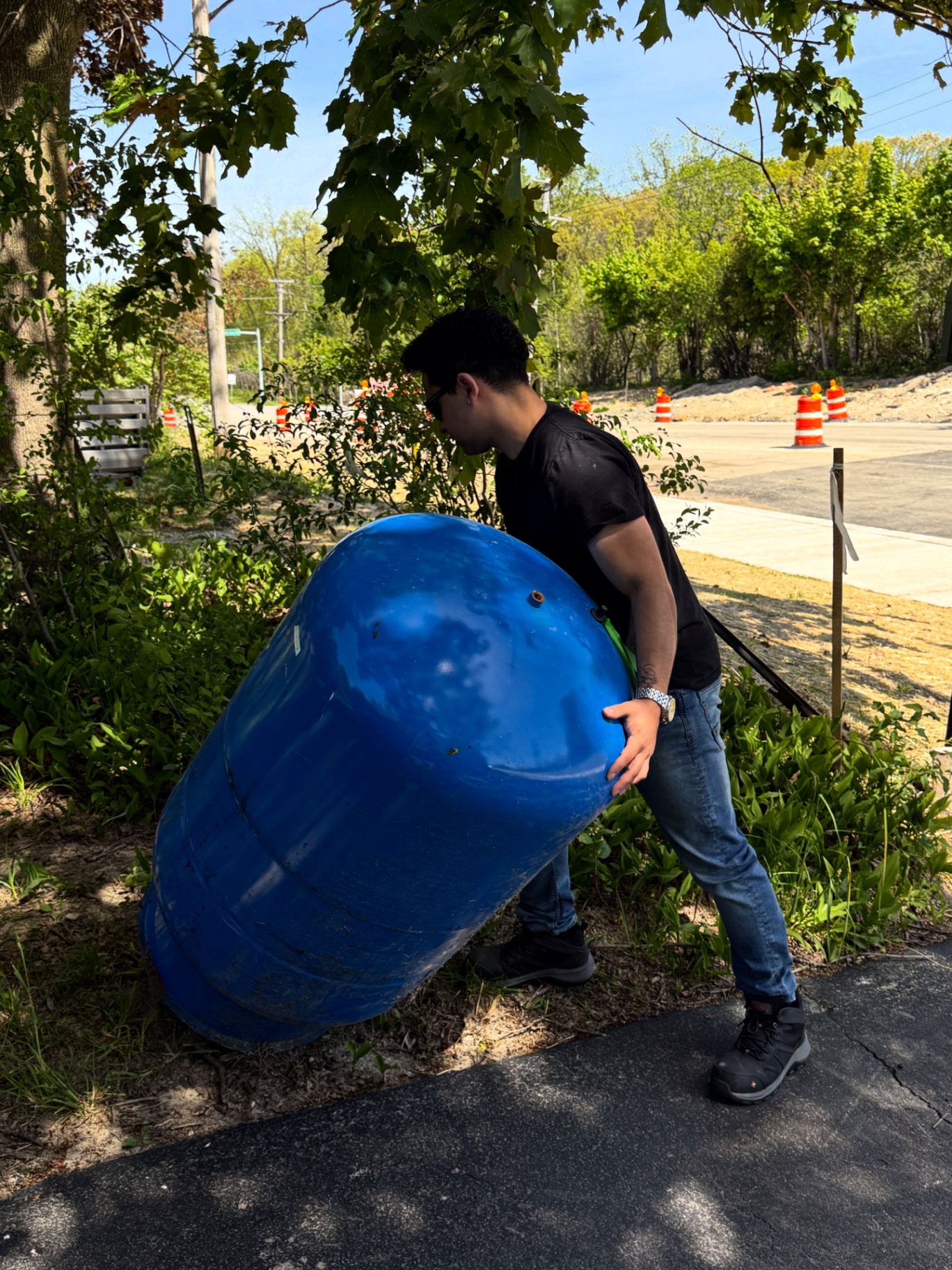 Water tank removal Hanover Park IL — heavy item haul away service same day